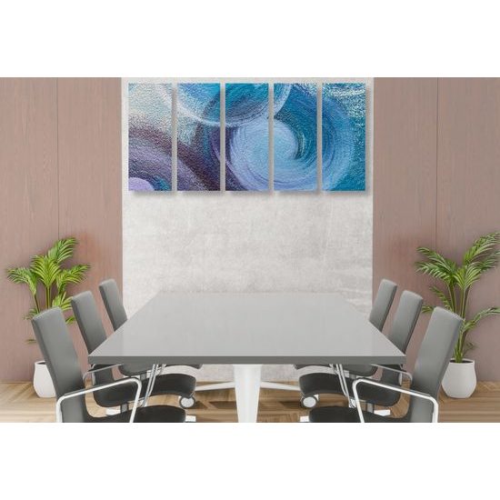5-dielny obraz maľované more