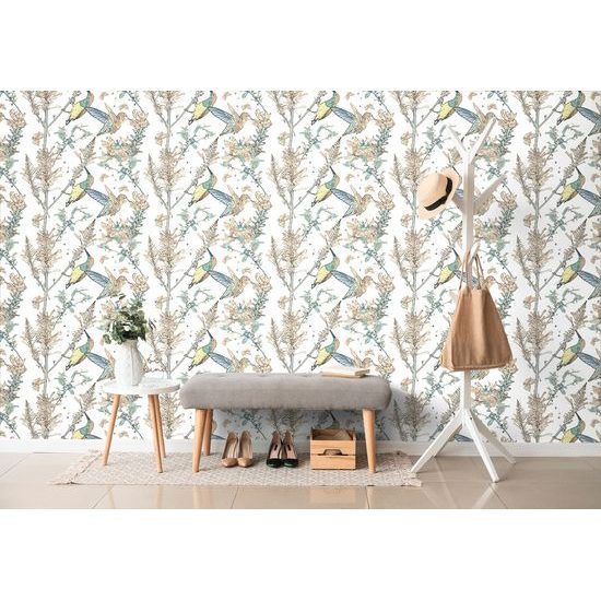 Samolepiaca tapeta lietajúce kolibríky