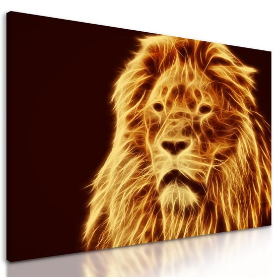 Obraz umelecká abstrakcia Leva