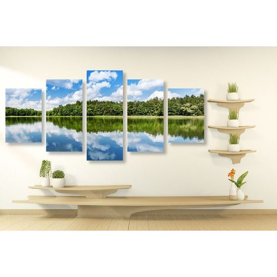 5-dielny obraz krásy prírody