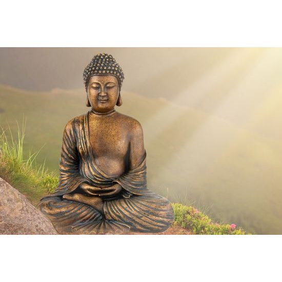 Obraz Budha na hore poznania