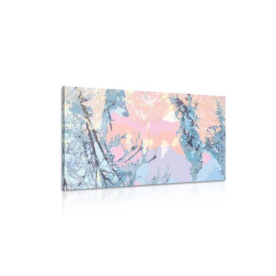 Obraz zimná krajinka