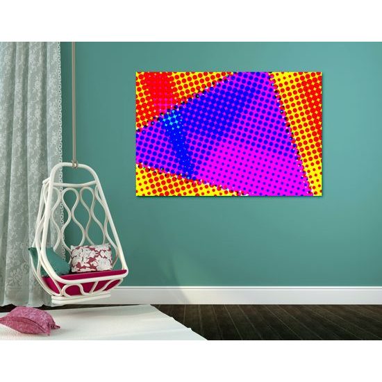 Obraz abstraktné bodky