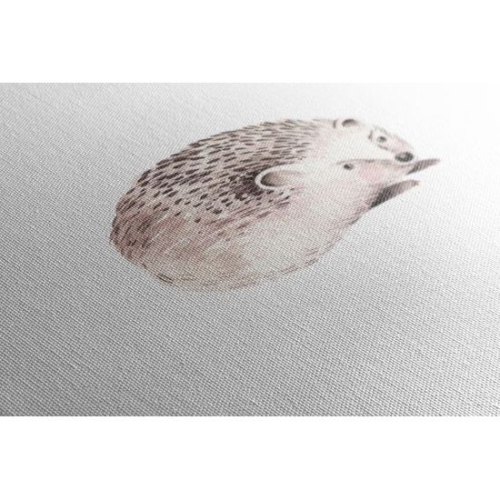 Obraz maľovaný ježko