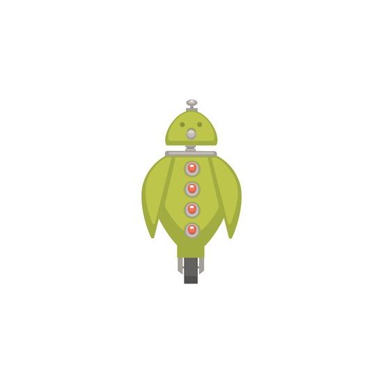 Obraz kamarát robot