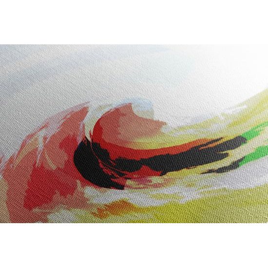 Obraz abstrakcia Slovenských kopcov