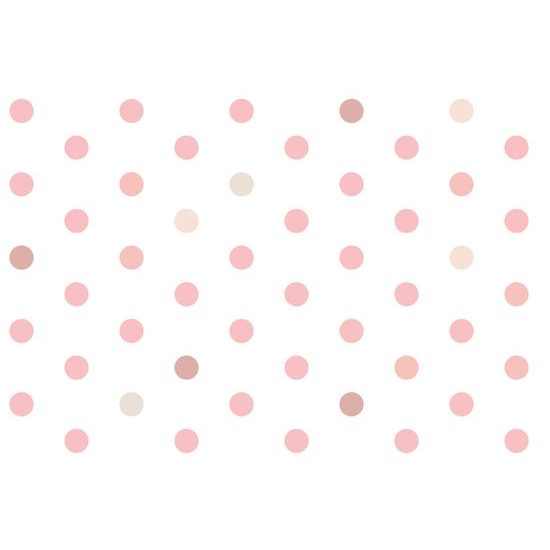Samolepiaca tapeta malé bodky na bielom pozadí