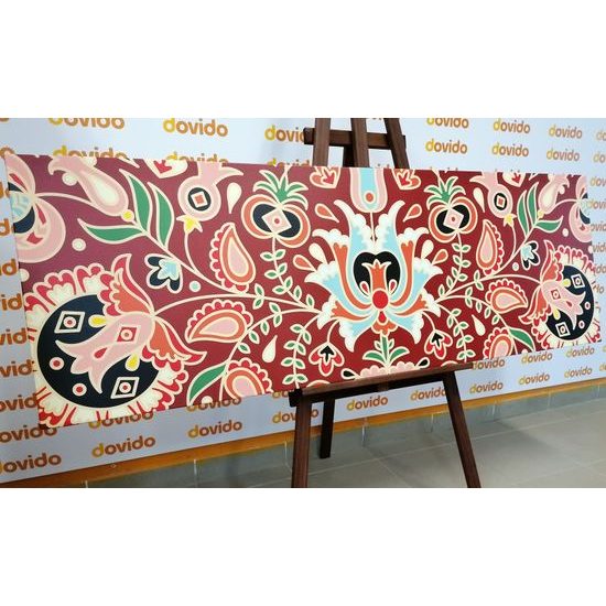 Obraz ornament v ľudovom nádychu