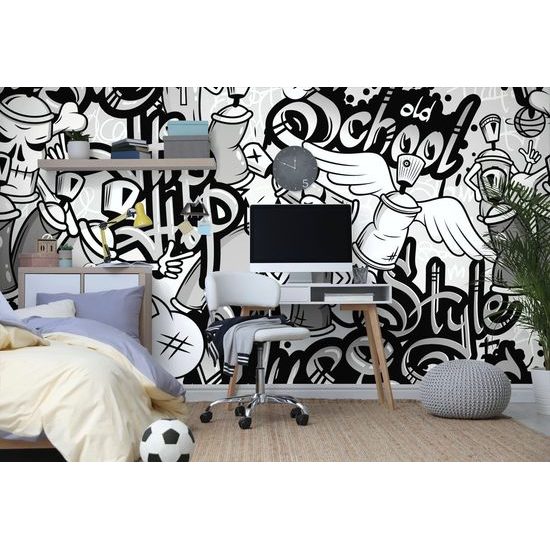 Samolepiaca tapeta umelecký street art