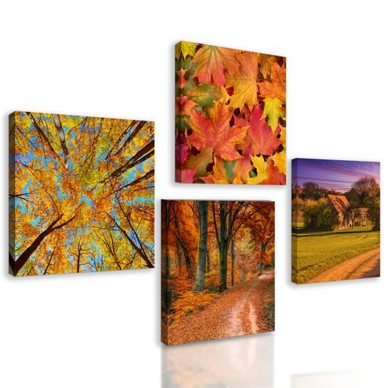 Set obrazov krásy jesene