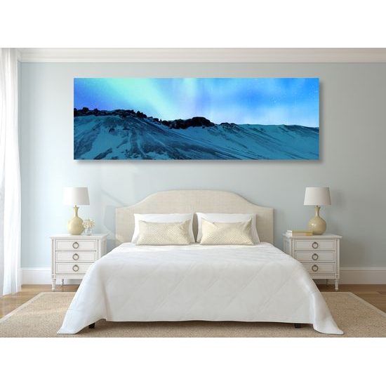 Obraz nádherná nórska obloha