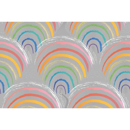 Tapeta roztomilé farebné dúhy