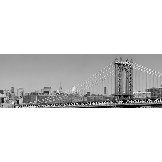 Obraz pohľad na New York v čiernobielom prevedení
