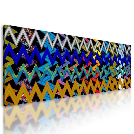 Obraz farebný abstraktný vzor