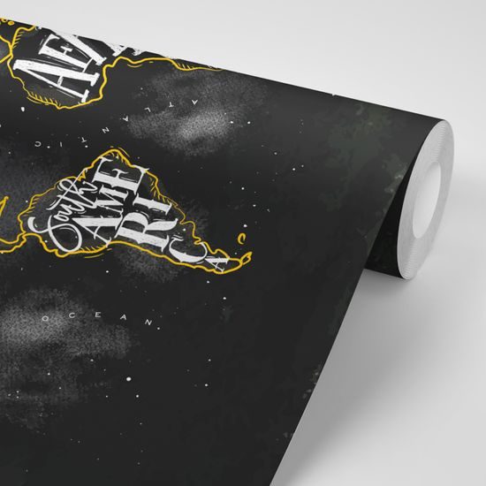 Tapeta moderná mapa sveta