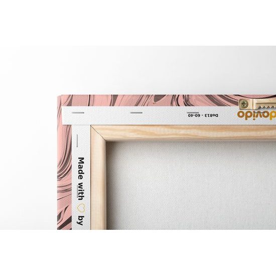 Obraz ružová umelecká abstrakcia