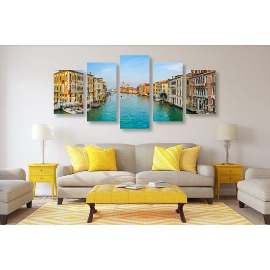 5-dielny obraz Benátky v plnej kráse