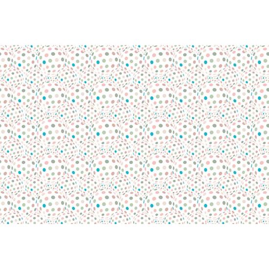 Tapeta optická ilúzia tvorená pastelovými guličkami