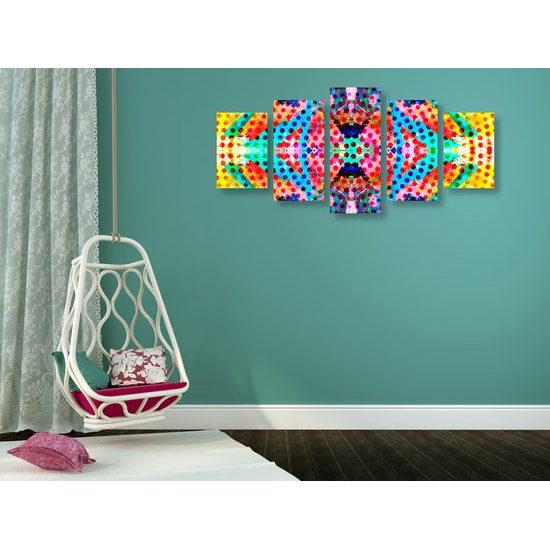 5-dielny obraz grafické umelecké dielo