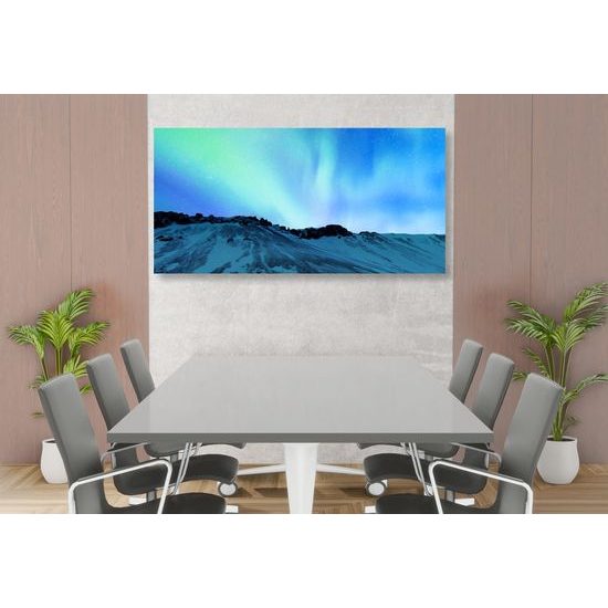 Obraz nočná nórska obloha