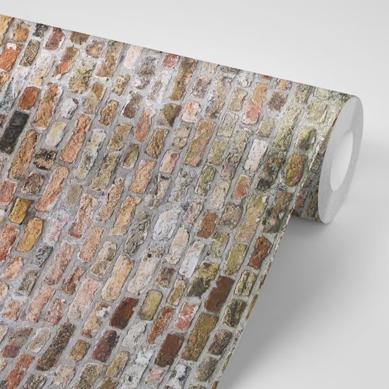 Samolepiaca fototapeta tehelná stena