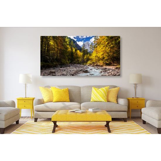 Obraz horský potôčik