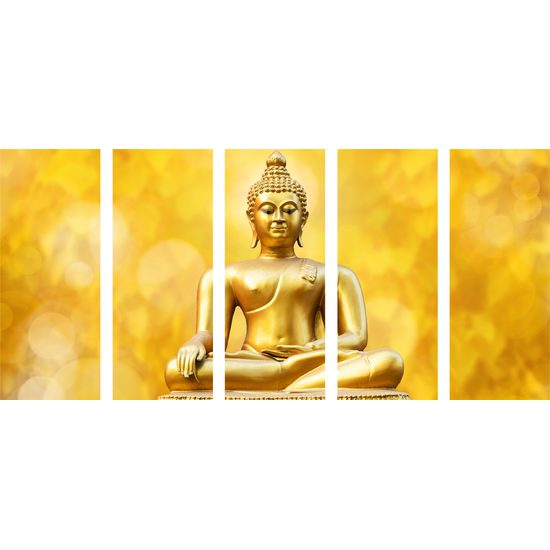 5-dielny obraz Budha