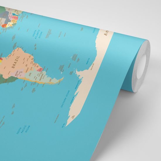 Tapeta klasická mapa sveta