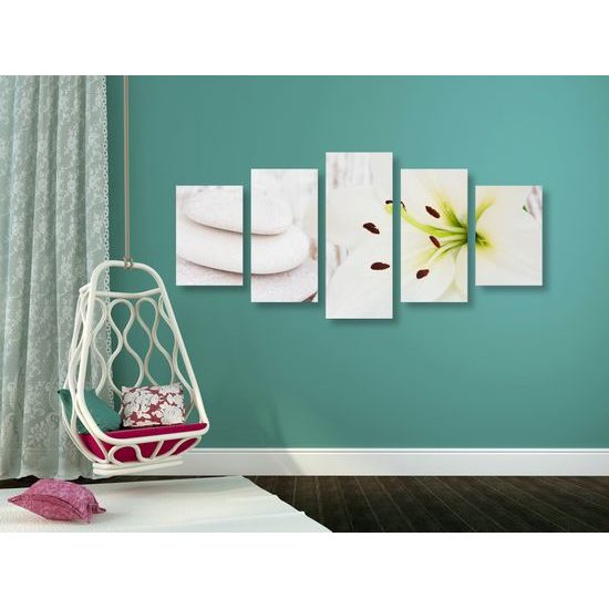 5-dielny obraz Feng Shui zátišie