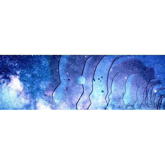 Obraz nočná obloha