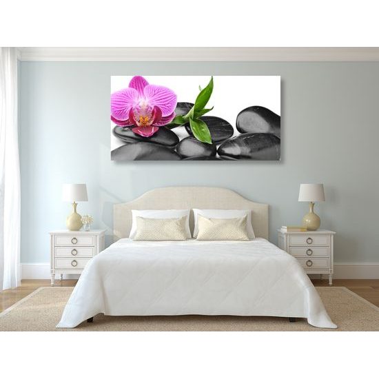 Obraz ploské zen kamene