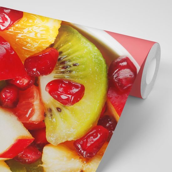 Samolepiaca fototapeta čerstvý šalát z ovocia