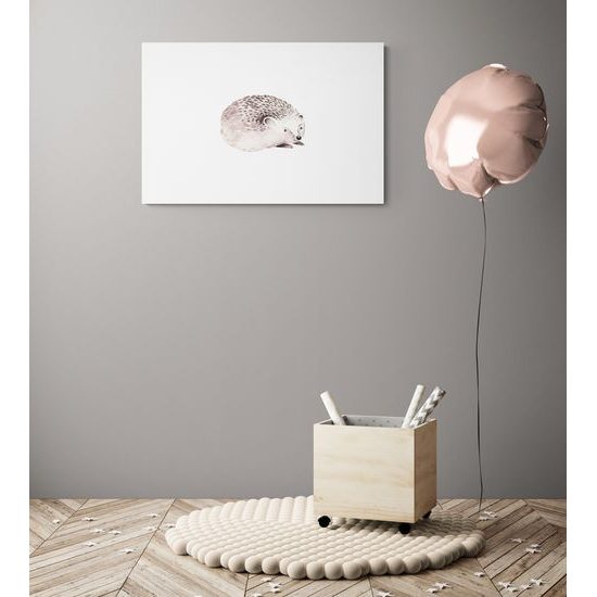 Obraz maľovaný ježko