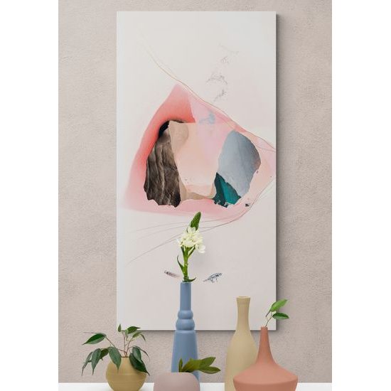 Obraz abstrakcia lásky k prírode