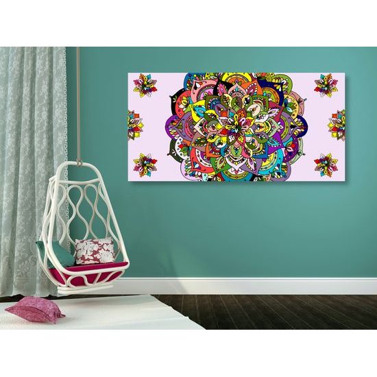 Obraz kvetinová Mandala