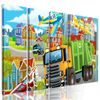5-dílný obraz dětské městečko