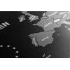 Obraz černobílá mapa Evropské unie v moderním provedení