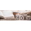 Obraz umělecké zátiší s nápisem Home