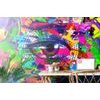 Jedinečná samolepící tapeta pop art oko