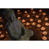 Fototapeta Buddha v objetí svíček