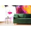 Samolepící tapeta neobyčejná ženská tvář plná barev