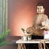 Samolepící fototapeta rozjímající Buddha
