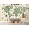 Samolepící tapeta pohádková mapa světa
