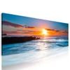 Obraz nezapomenutelný západ slunce u moře