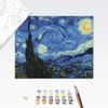 Malování podle čísel Vincent van Gogh - Hvězdná noc