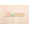 Samolepící tapeta minimalistický nápis Home