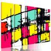 5-dílný obraz jedinečný pop-art