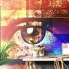 Samolepící tapeta oko v surrealistickém provedení