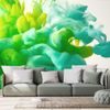 Nádherná tapeta zelená exploze barev