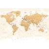 Vintage samolepící tapeta mapa světa
